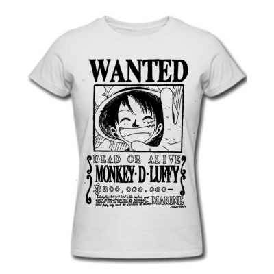 (D) (WANTED LUFFY)